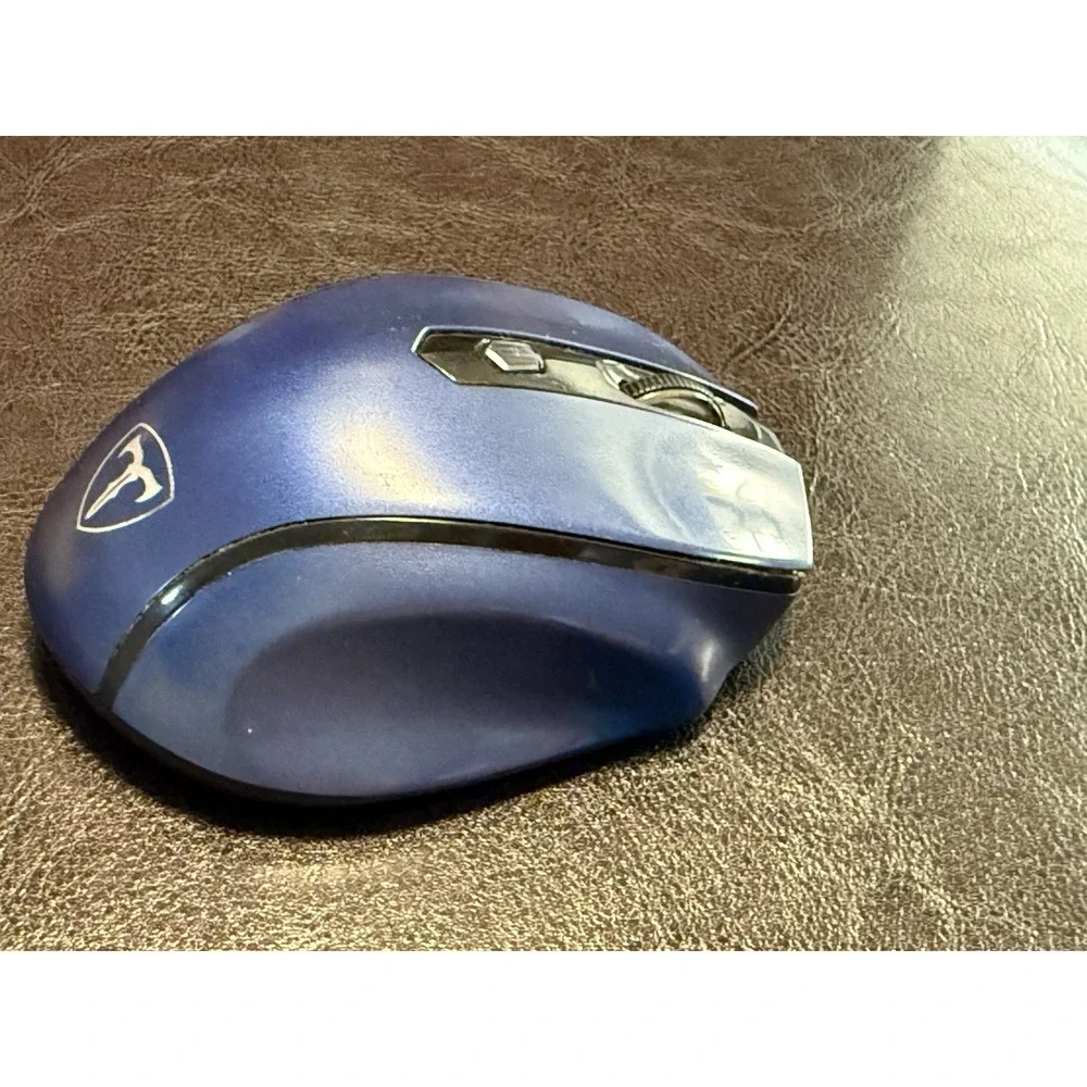 Poleyn 2.4G Wireless Optical Mouse Computer Mouse for Windows Mac PC Notebook